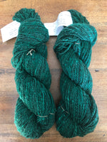 Load image into Gallery viewer, Emerald Heather Hand-Dyed DK Weight Wool Yarn
