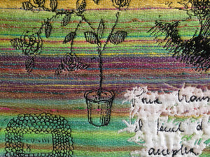 Carnet d'études - Murale Jacquard tissée à la main (triptyque)