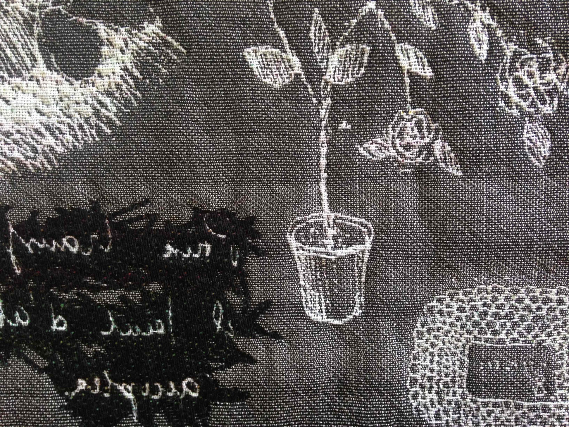 Carnet d'études (Study Notebook) - Jacquard Tapestry Triptych