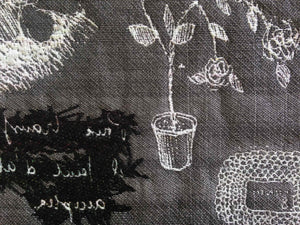 Carnet d'études - Murale Jacquard tissée à la main (triptyque)