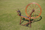 Load image into Gallery viewer, Double-Drive Antique Spinning Wheel
