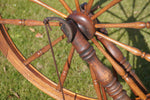 Load image into Gallery viewer, Double-Drive Antique Spinning Wheel
