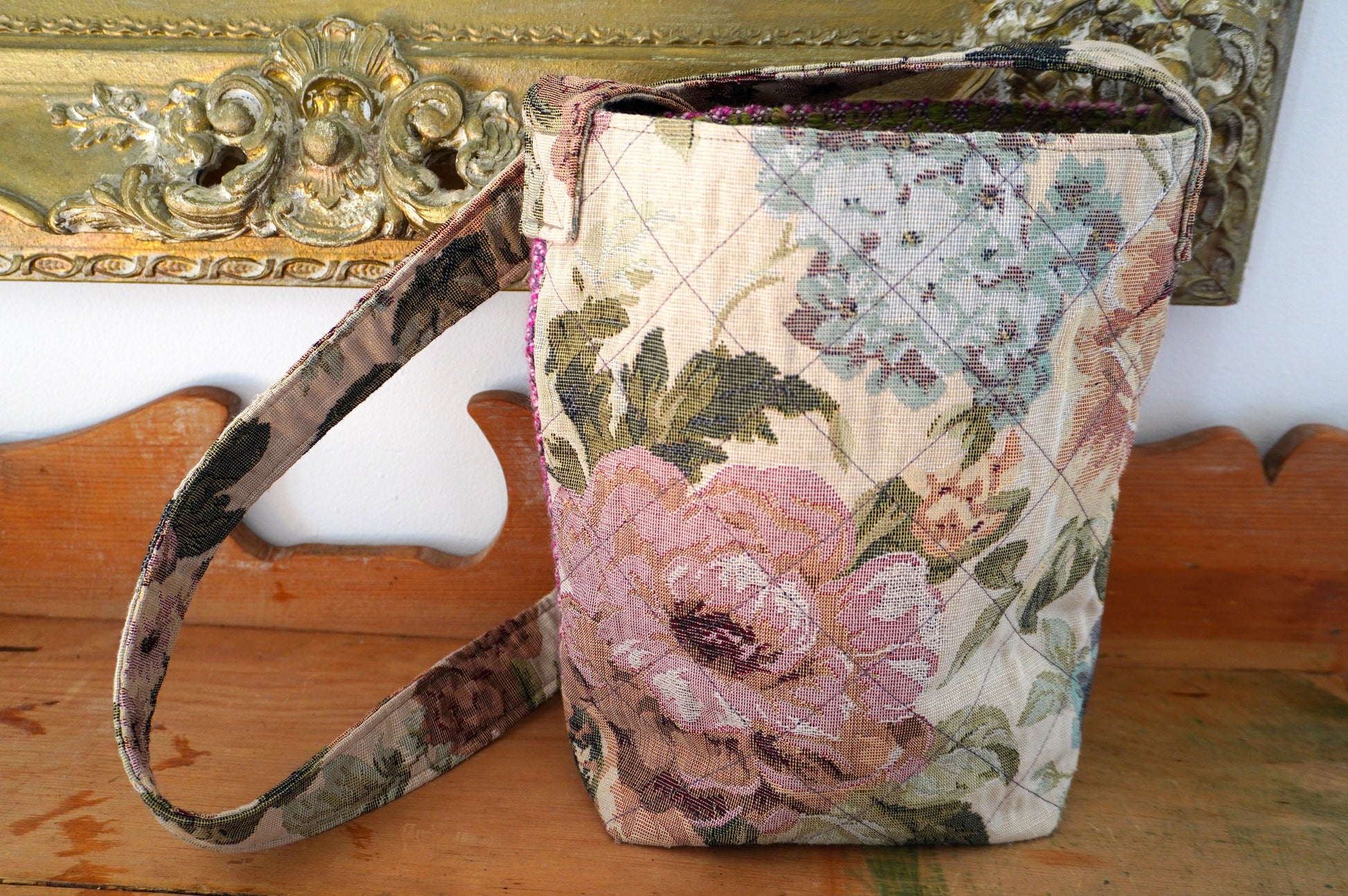 Rose sauvage - Sac à bandoulière