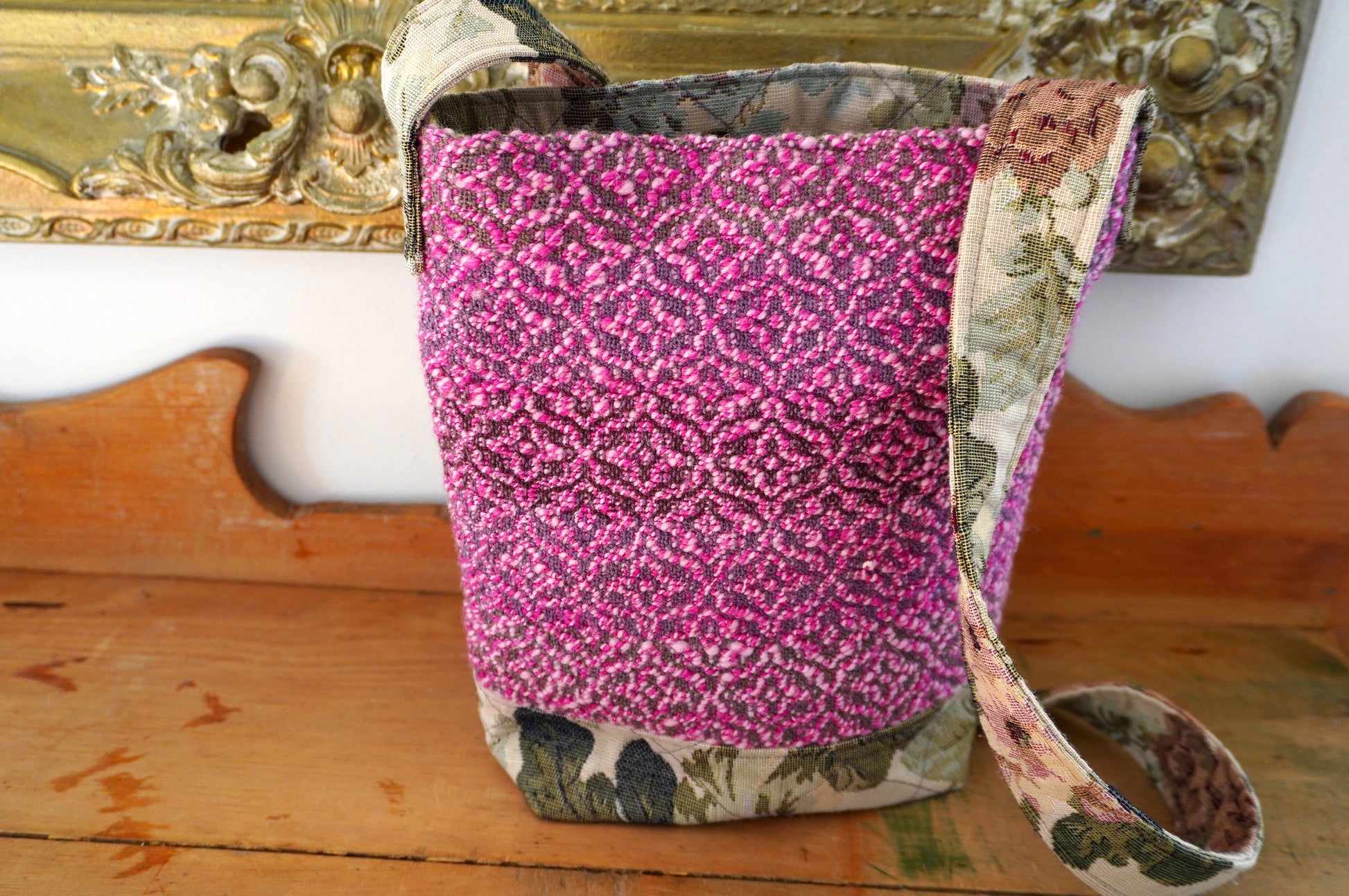 Rose sauvage - Sac à bandoulière