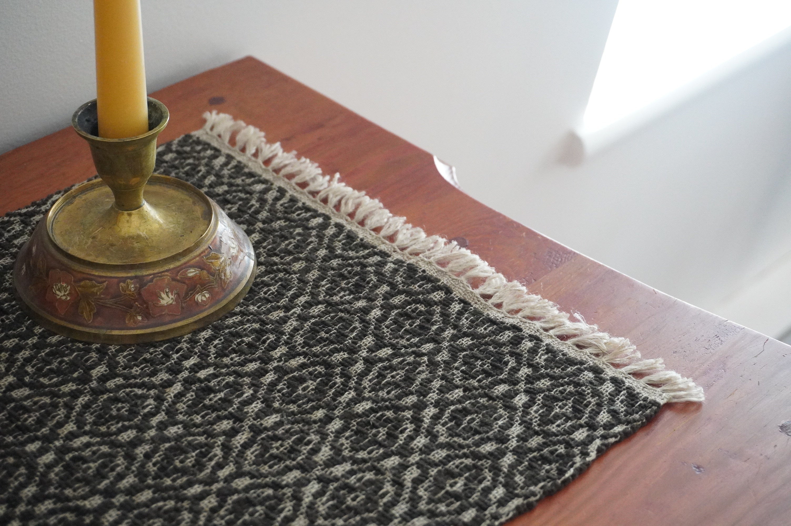 Au naturel - Napperon tissé