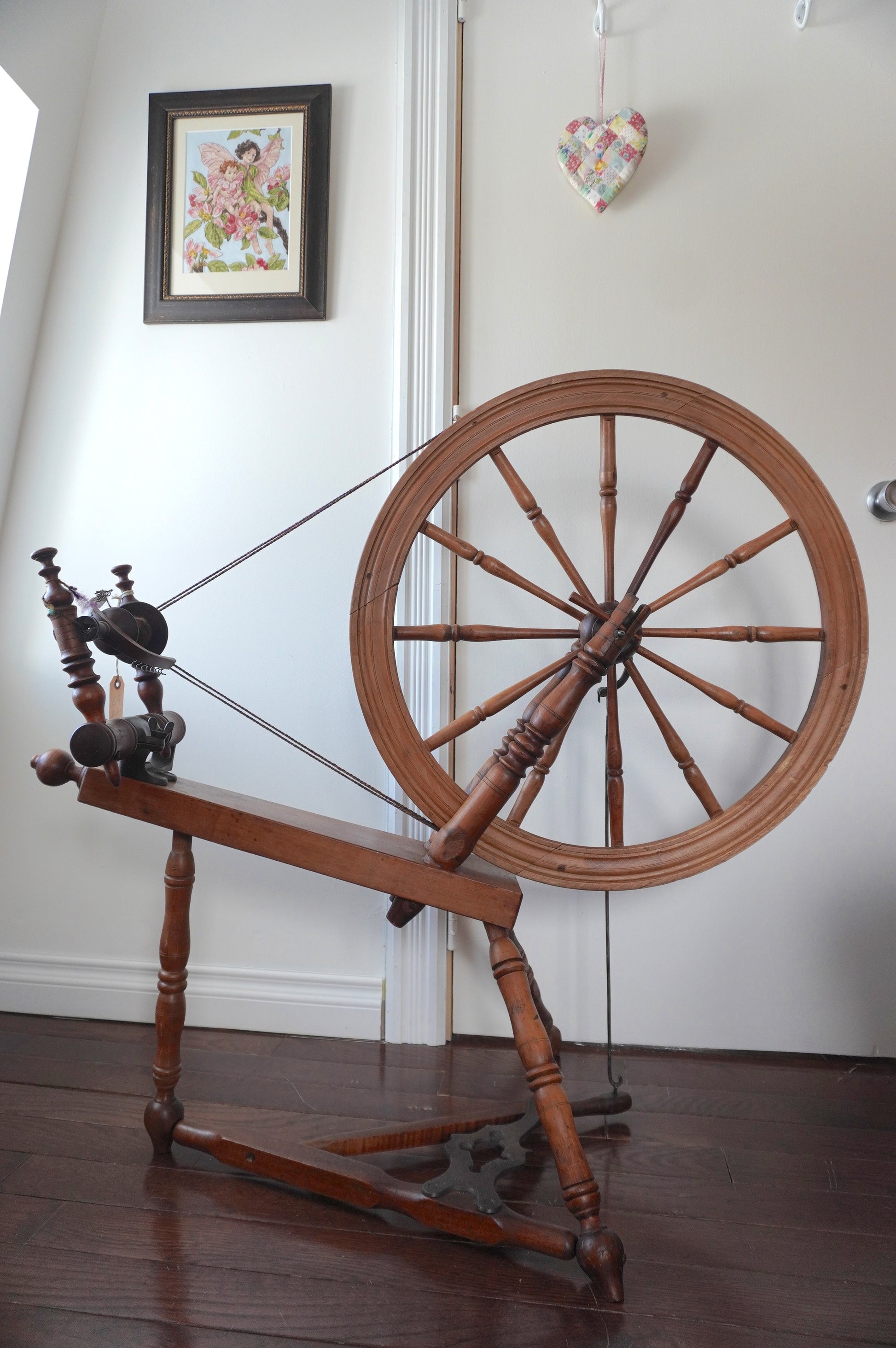 Rouet antique à double entrainement (CWP)