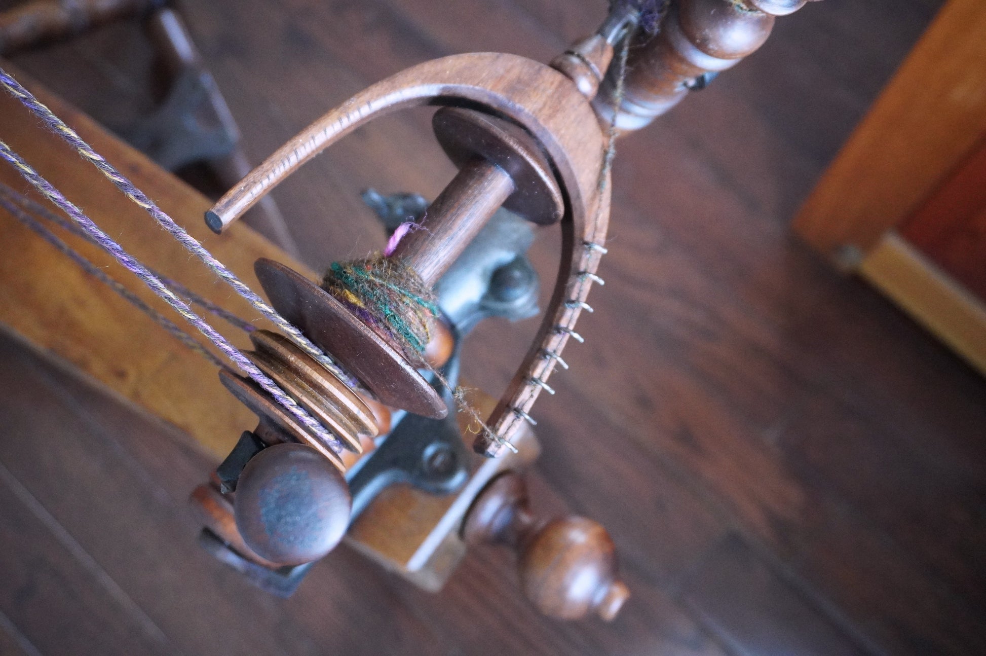 Rouet antique à double entrainement (CWP)