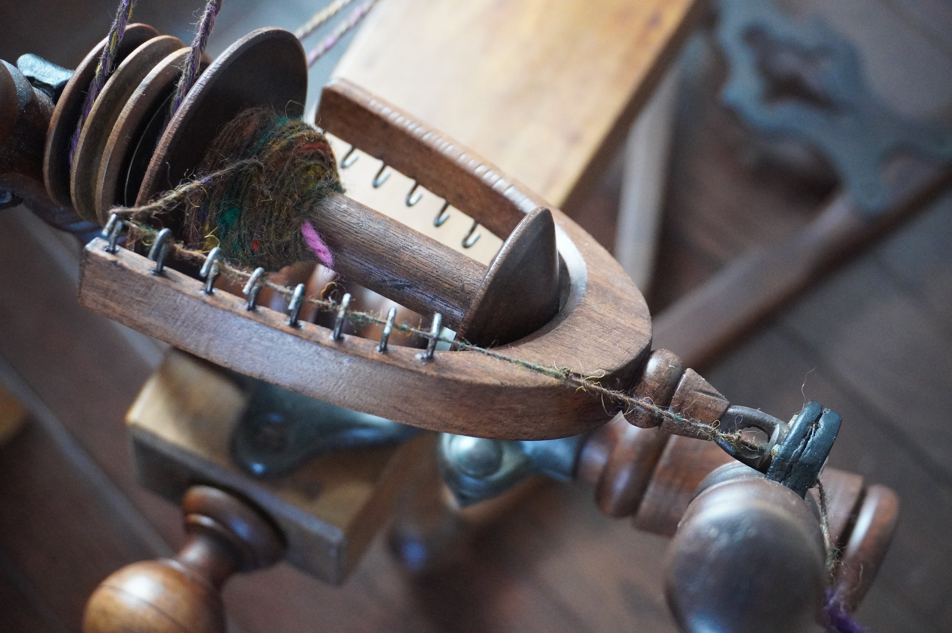 Rouet antique à double entrainement (CWP)