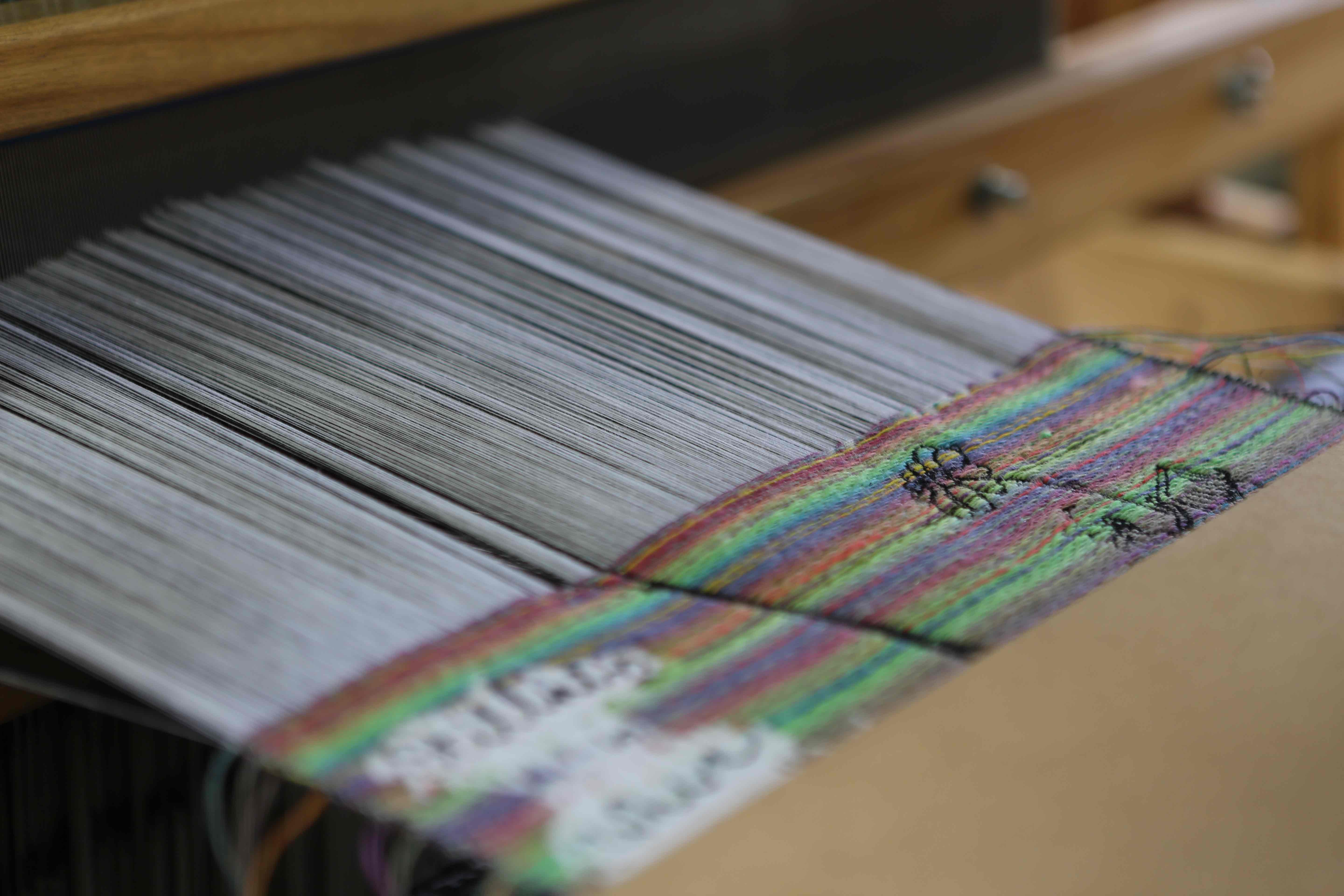 Carnet d'études - Murale Jacquard tissée à la main (triptyque)
