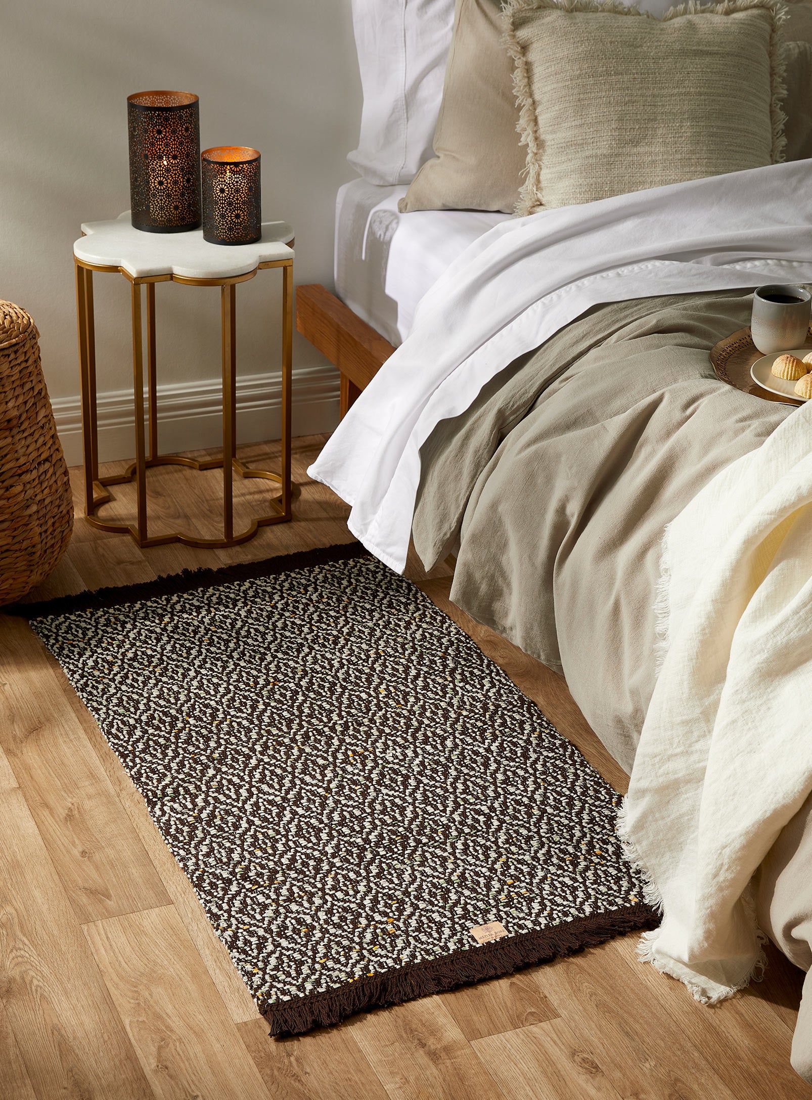 Herbarium Handwoven Upcycled Cotton Rug