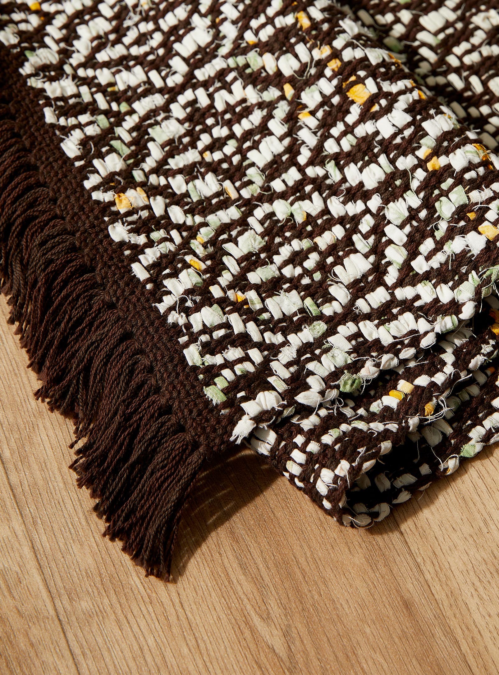Herbarium Handwoven Upcycled Cotton Rug
