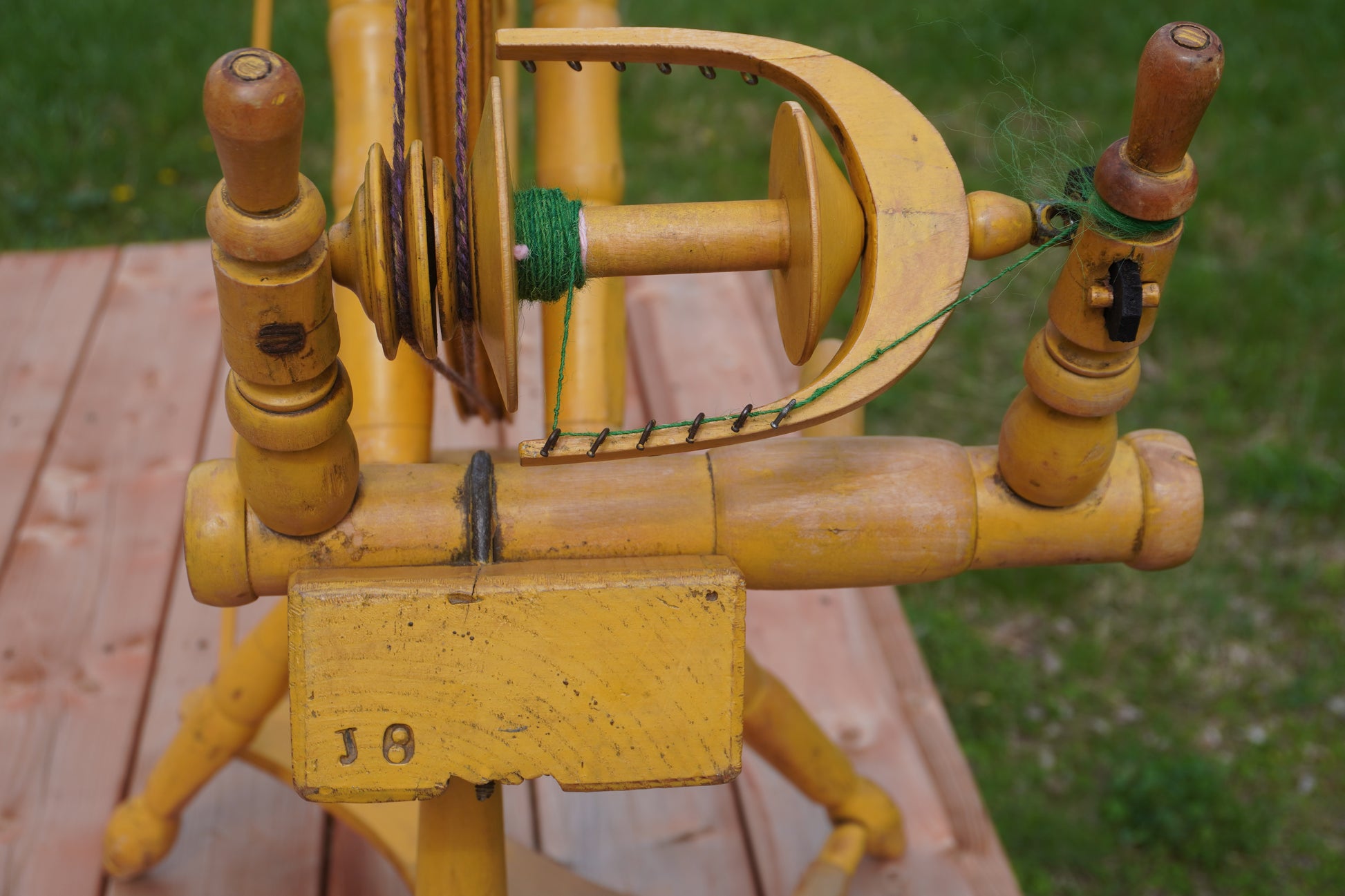 spinning wheel drive band cord