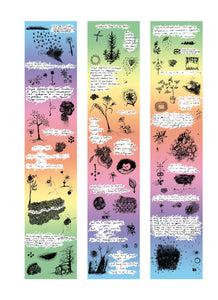 Carnet d'études - Murale Jacquard tissée à la main (triptyque)