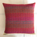 Load image into Gallery viewer, Flame - Handwoven Pillow Cover, Wool &amp; Cotton
