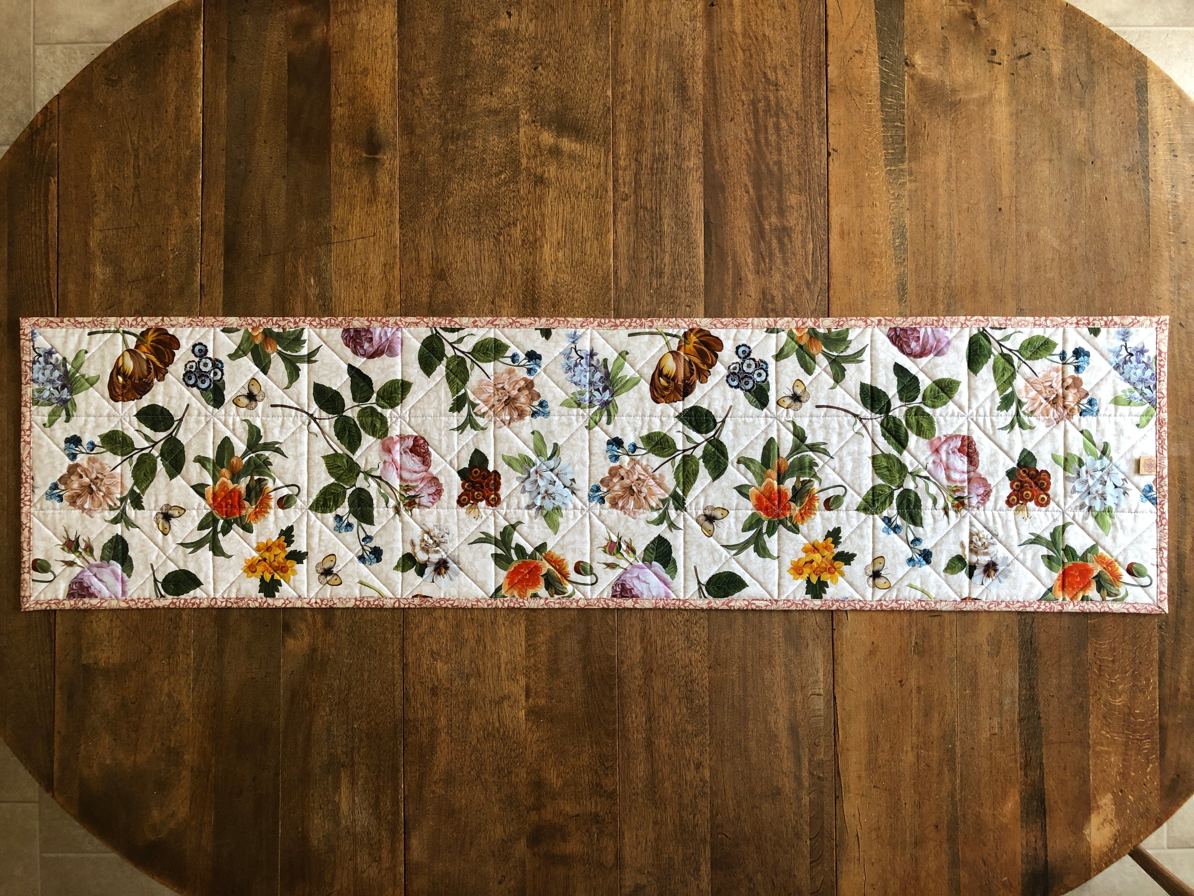 Day & Night Floral Table Runner