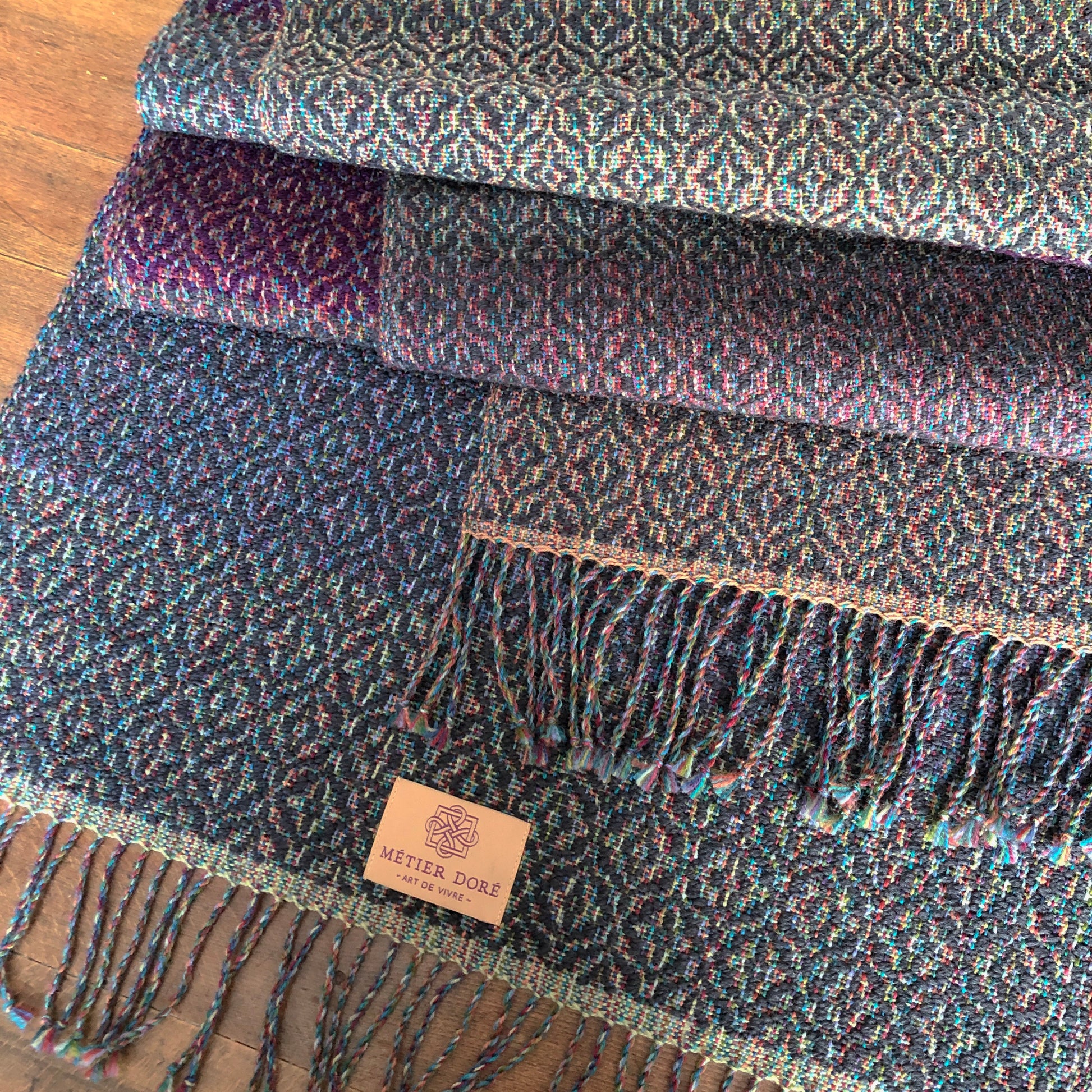 Art de Vivre Scarf #14, 100% Wool