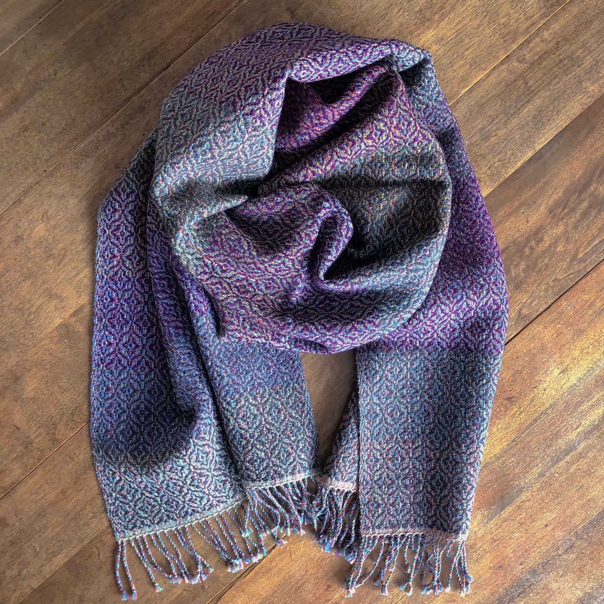 Art de Vivre Scarf #14, 100% Wool