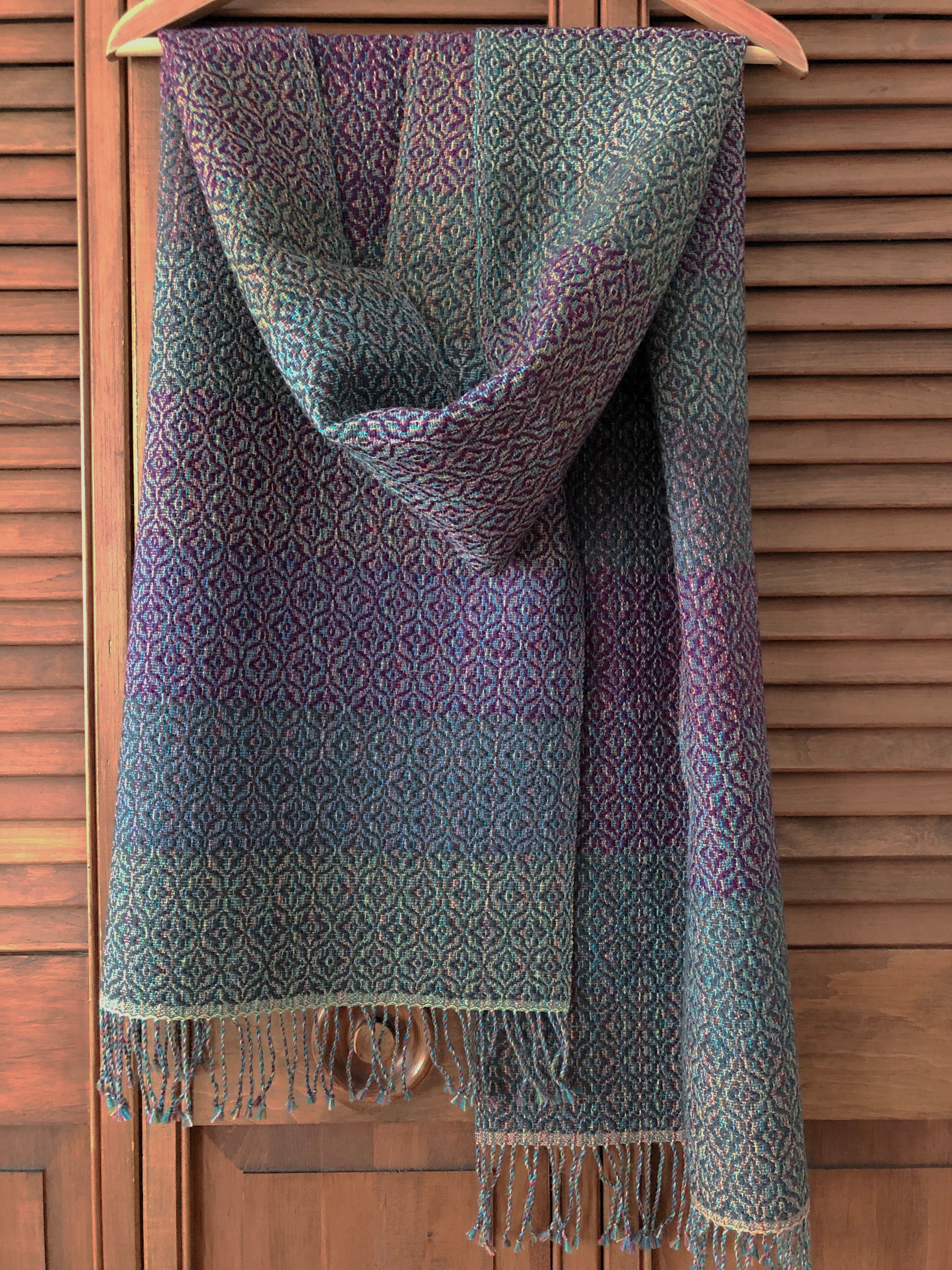 Art de Vivre Scarf #14, 100% Wool