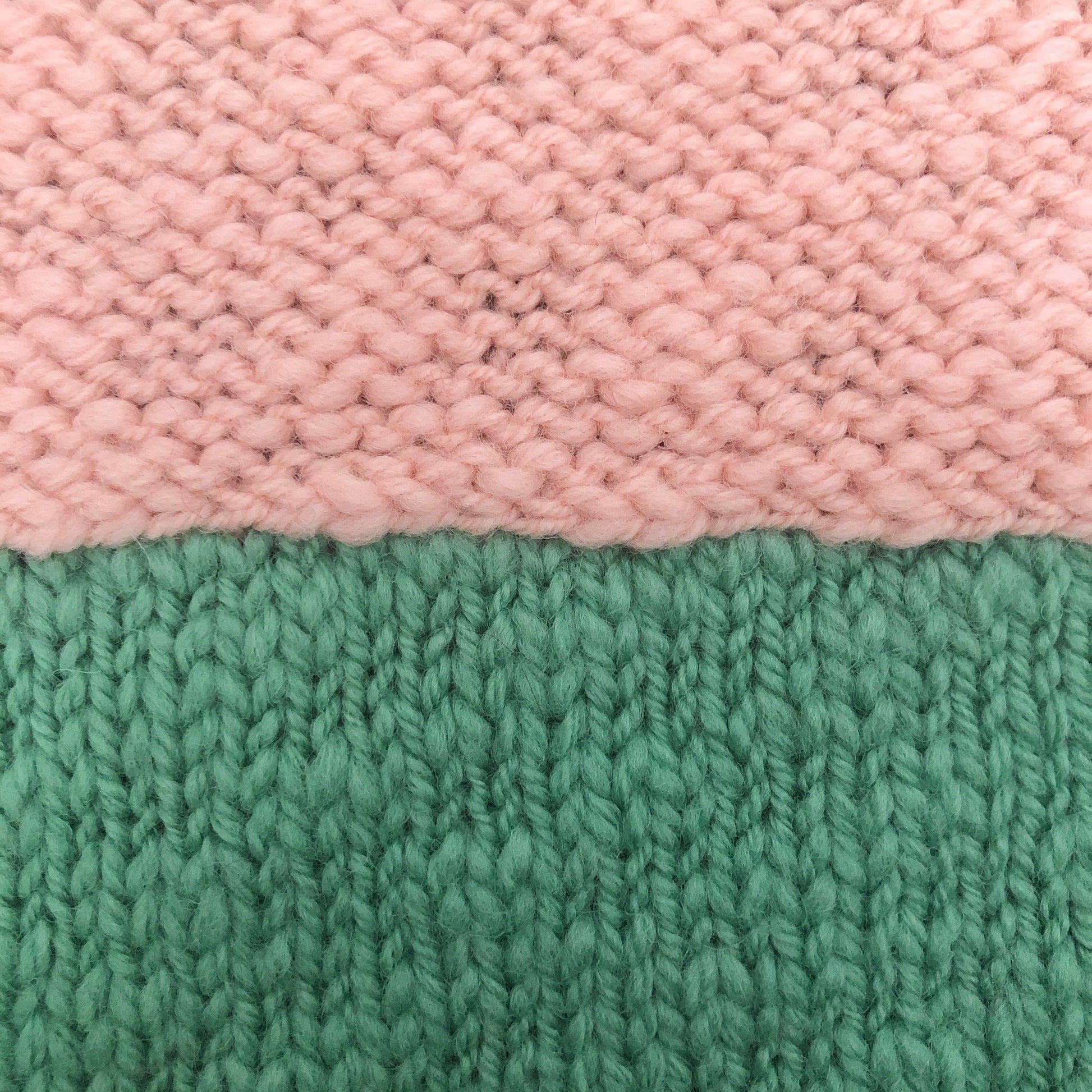 Bright Colour Block Scarf, 100% Wool