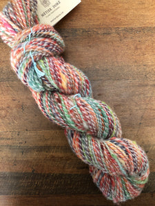Rainbow Heather Hand-Dyed Worsted Weight Wool Yarn