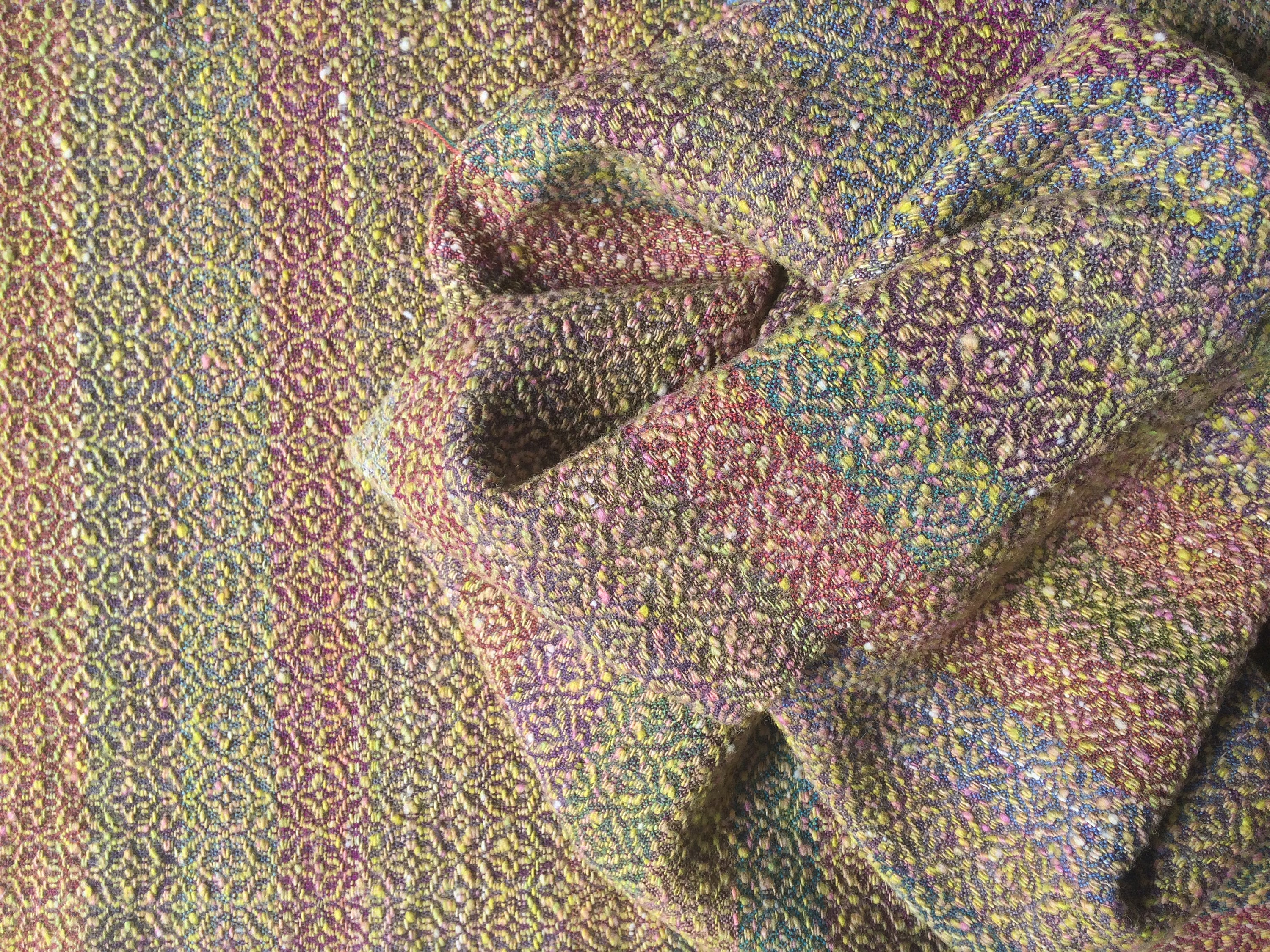 Handwoven Fabric, 100% Wool