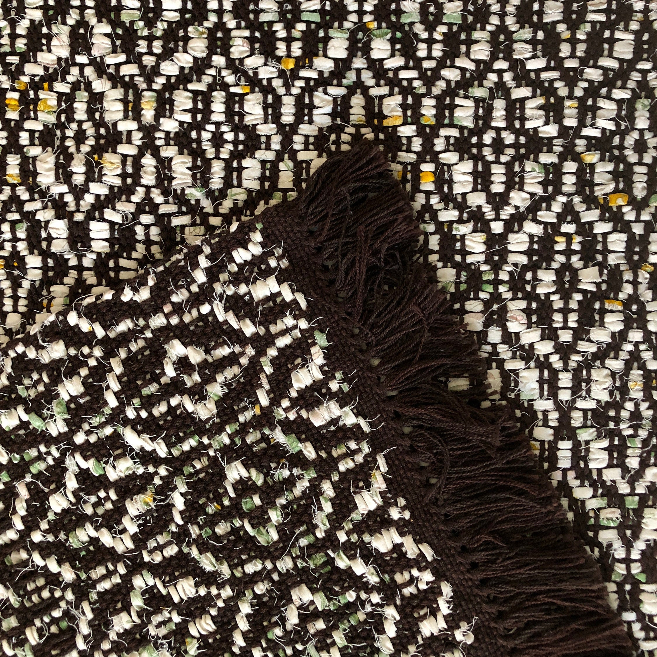 Herbarium Handwoven Upcycled Cotton Rug