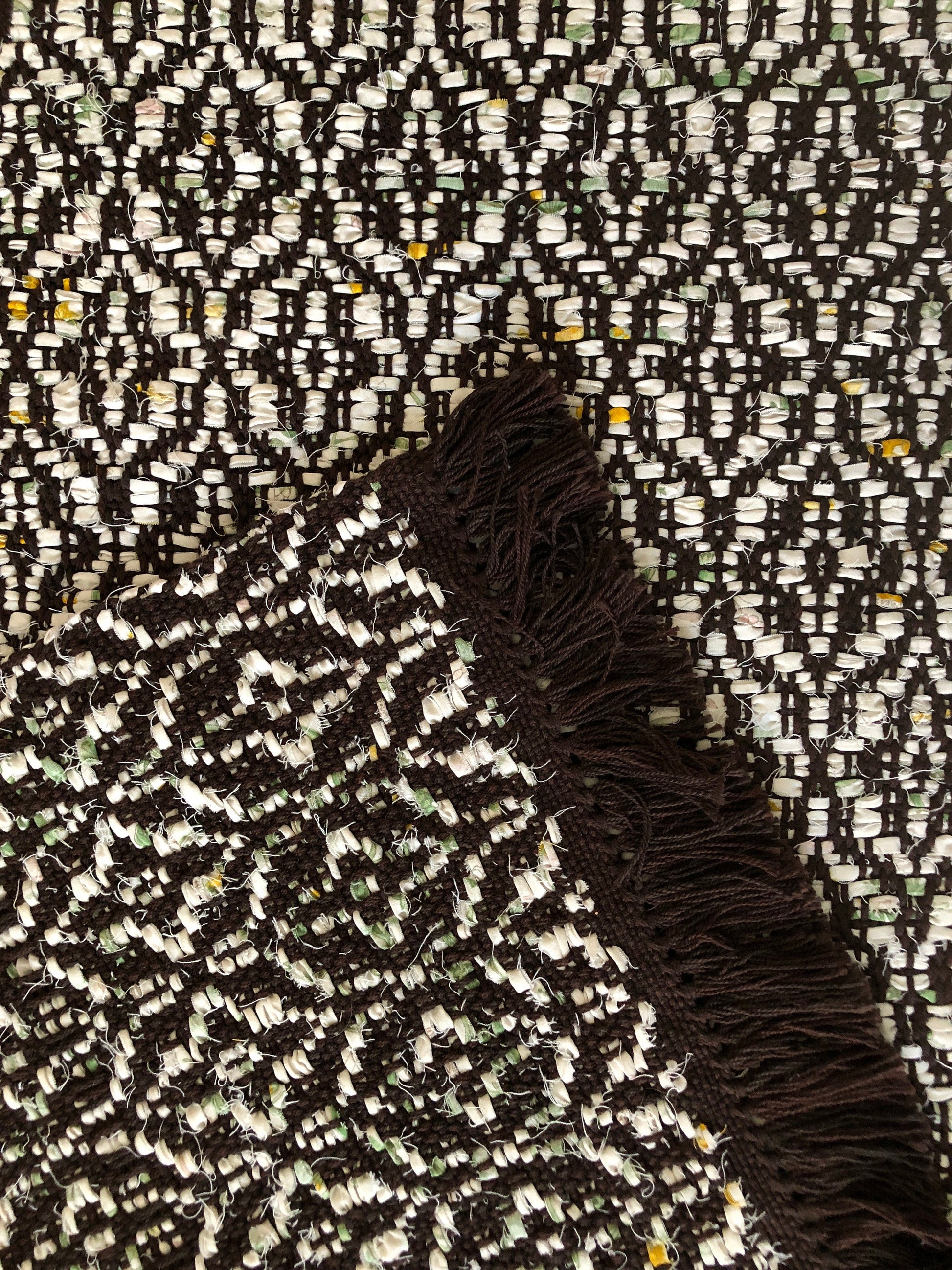 Herbarium Handwoven Upcycled Cotton Rug