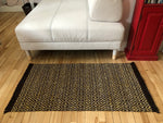 Load image into Gallery viewer, Dandelion Handwoven Upcycled Cotton Rug

